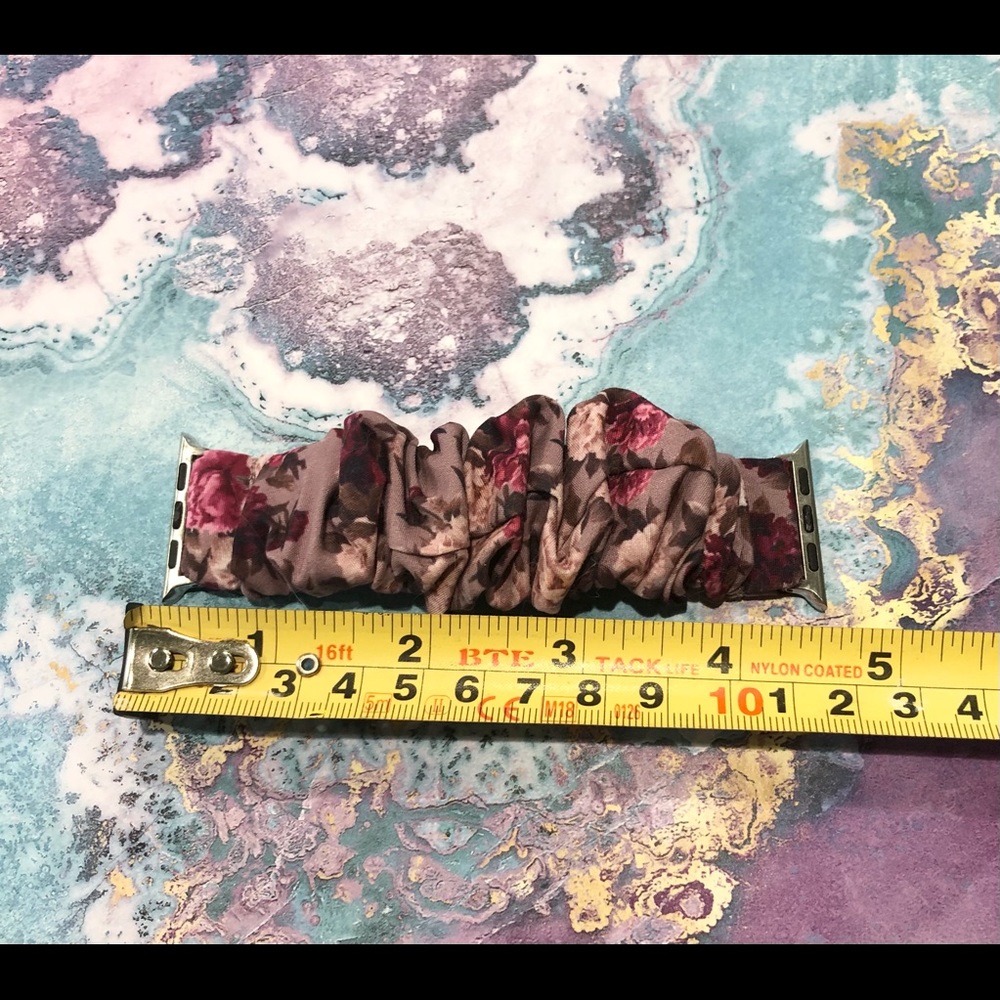 Floral Scrunchie Apple Watch Band 38mm/40mm